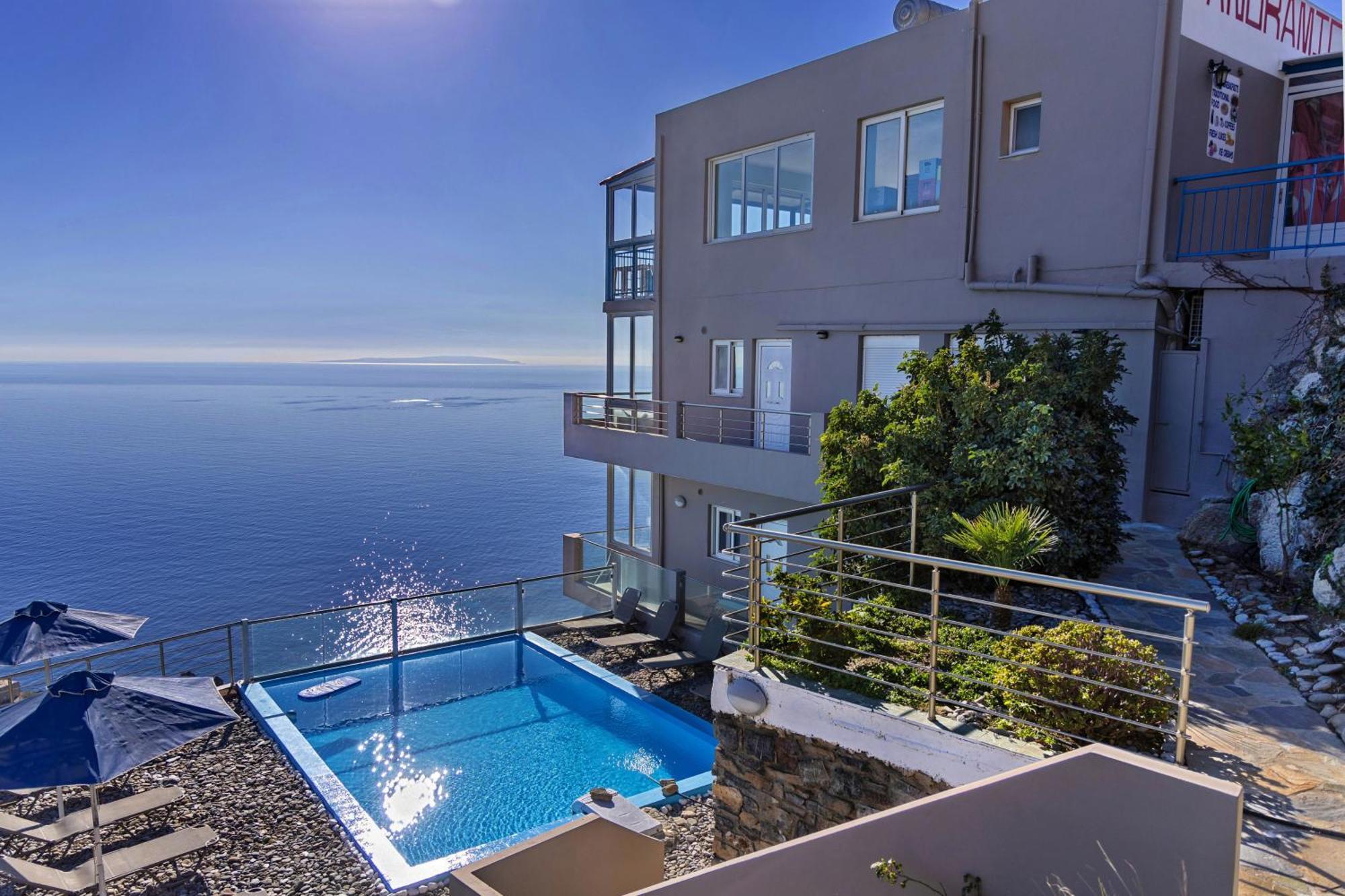 Akrotiri Panorama- Luxury Rental Apartments With Sea View Rodakino Exterior photo