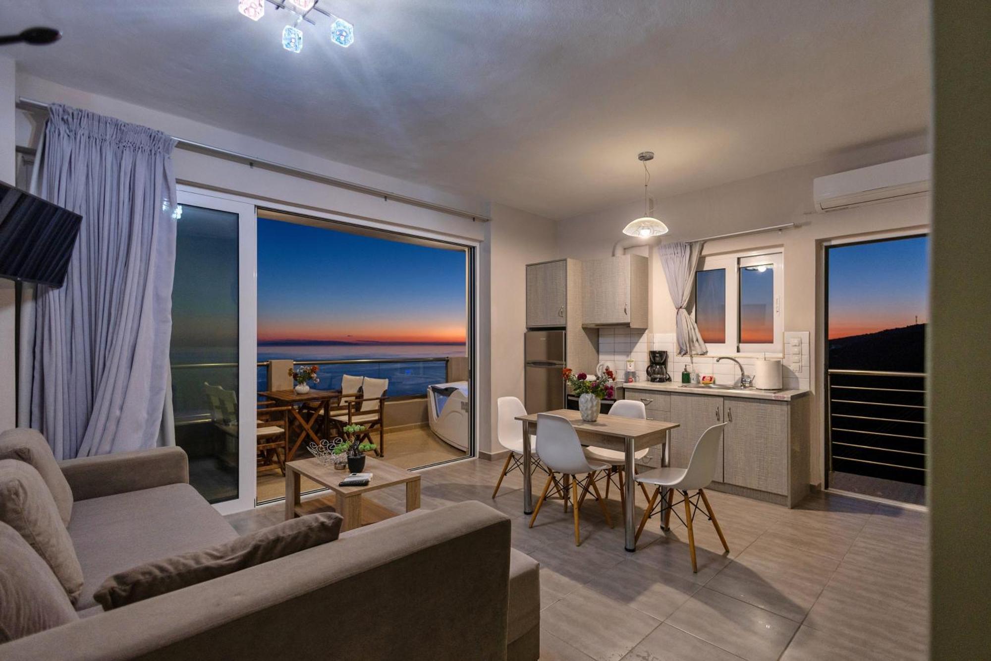 Akrotiri Panorama- Luxury Rental Apartments With Sea View Rodakino Exterior photo